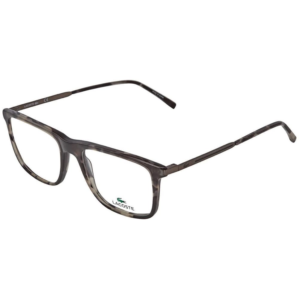NEW LACOSTE L2871 219 Grey Havana Eyeglasses 54mm with Lacoste Case